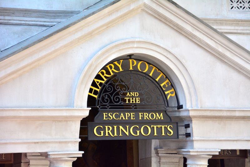 Harry Potter and the Escape from Gringotts @ Universal Studions Florida
